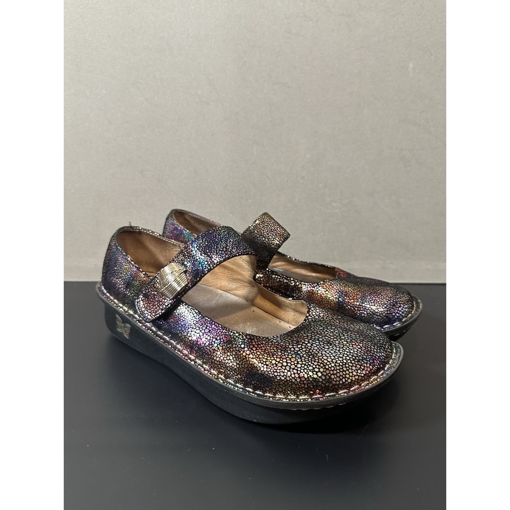 alegria Paloma Rainbow Mary Jane‎ Size 38, US 7.5